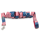 Patriotic American Flag Dog Leash