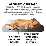 Orthopedic Pet Bed with Removable Cover for Dogs and Cats